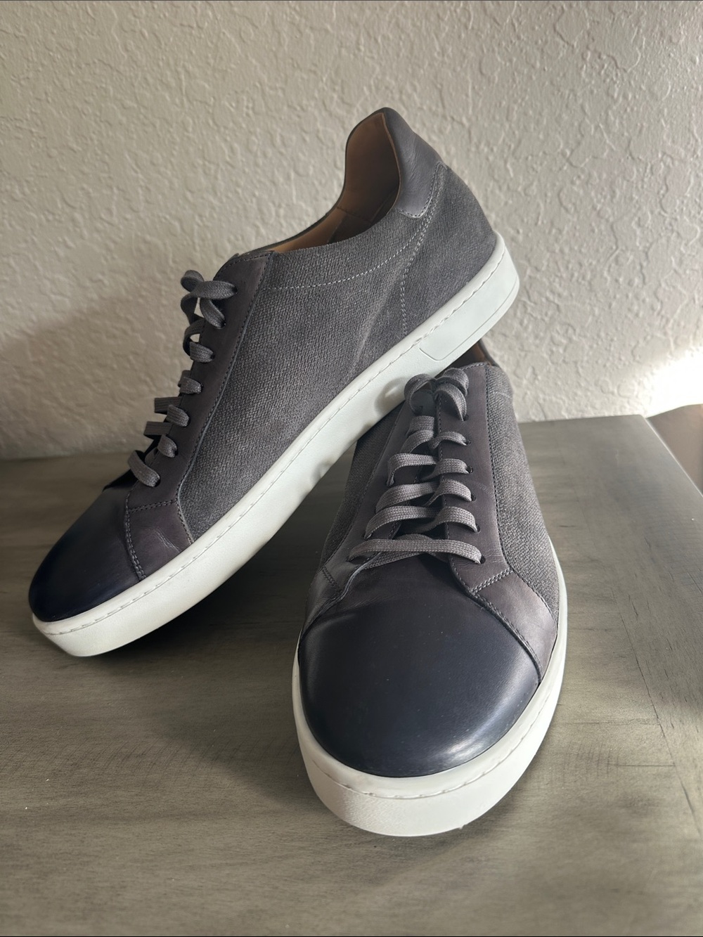 Magnanni Elonso Lo II Fashion Sneakers - 22498 - Grey Leather - 14M